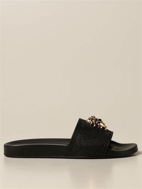 versace rubber sandals on sale|Versace shoes online outlet.